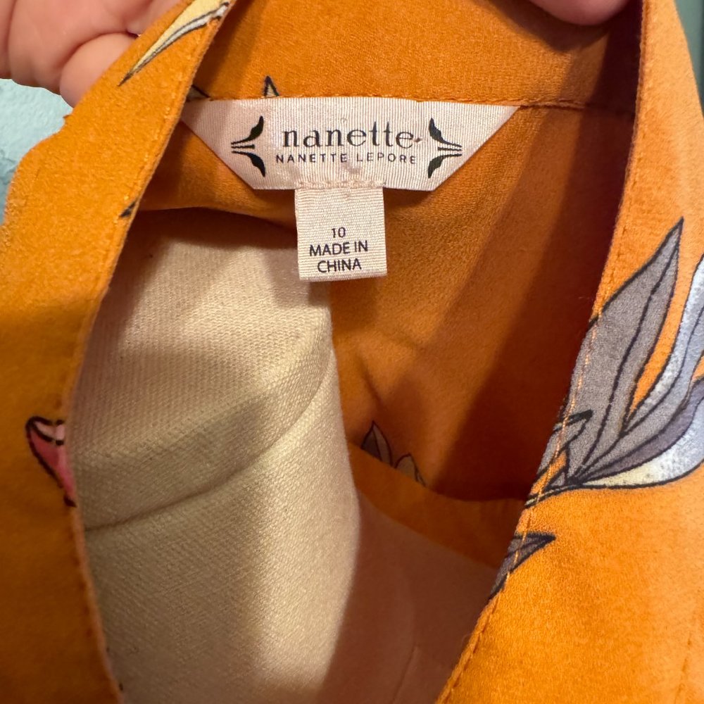 Nanette Lepore Floral Midi Dress - Picture 8 of 8